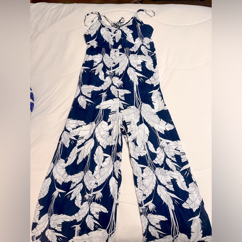 Roxy Palm Leaves Jumpsuit Size Small🌴 - Picture 5 of 15